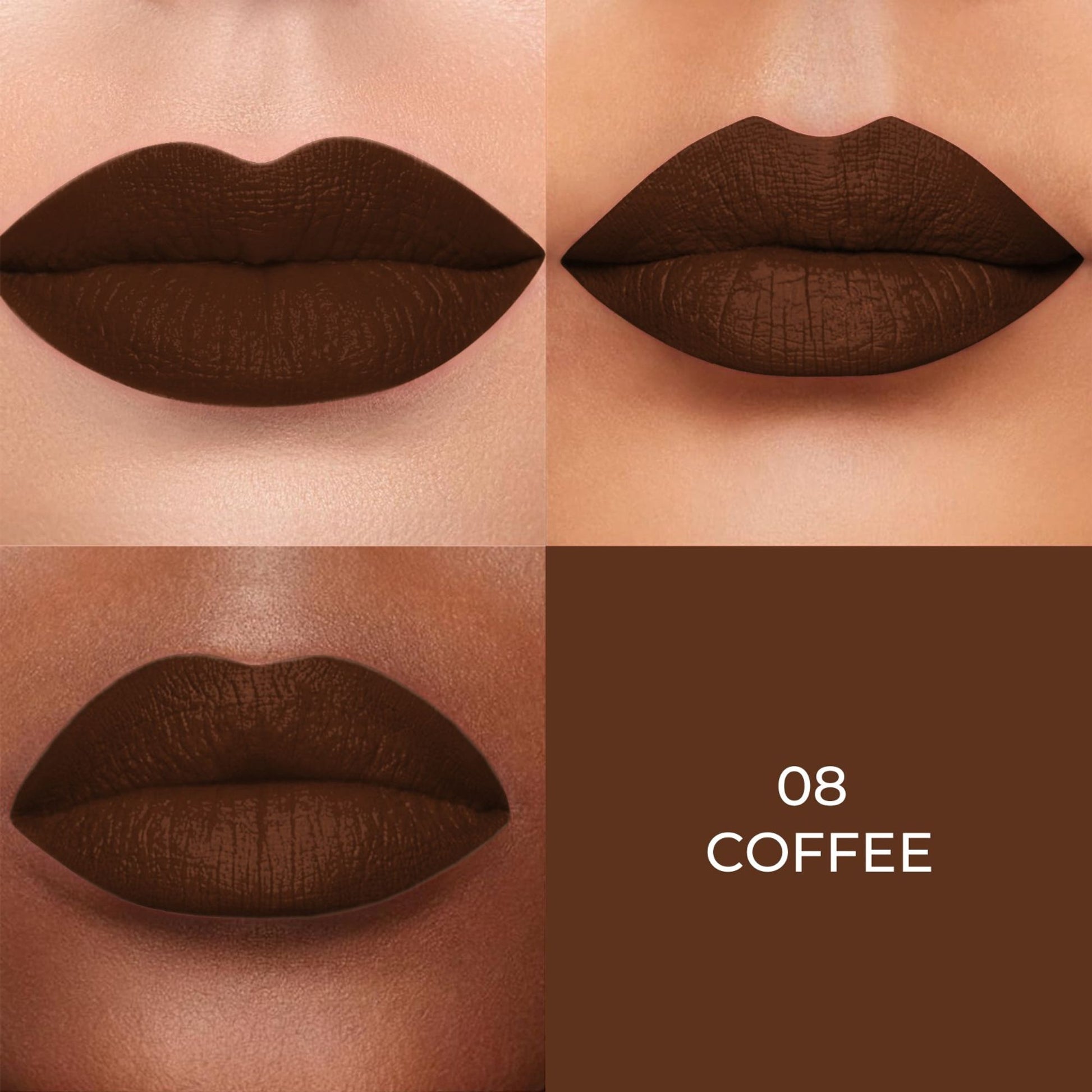 Colors Queen Lippie Stick Matte Lipstick - Coffee