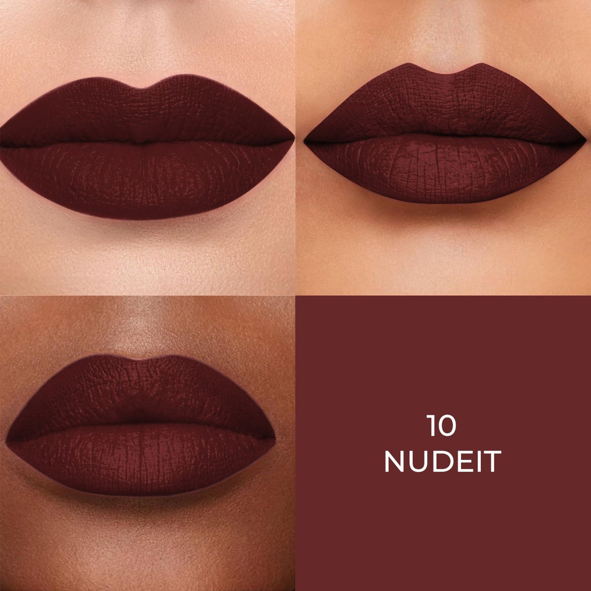 Colors Queen Lippie Stick Matte Lipstick - Nudeit