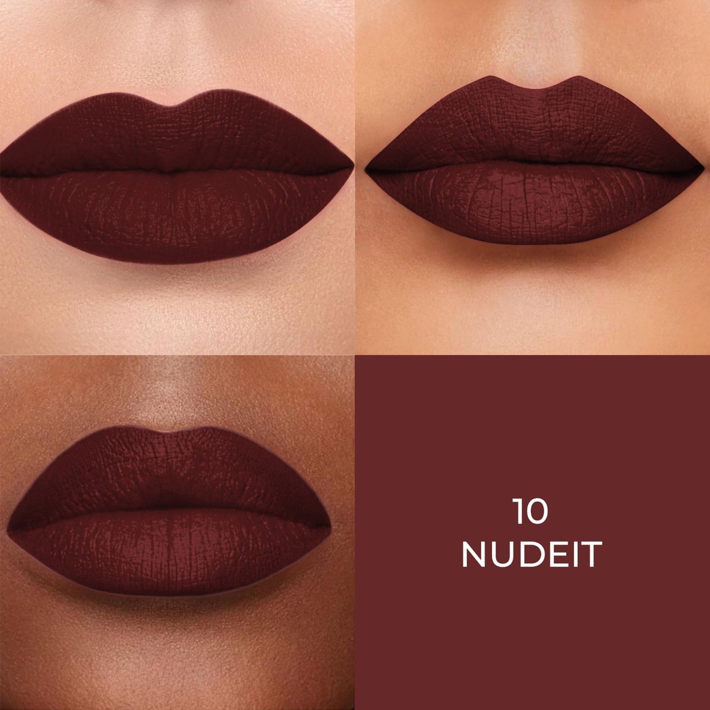 Colors Queen Lippie Stick Matte Lipstick - Nudeit
