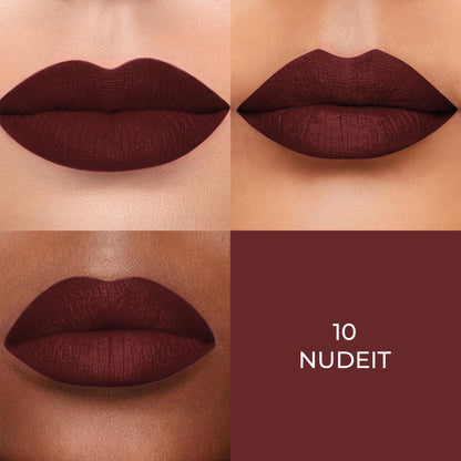 Colors Queen Lippie Stick Matte Lipstick - Nudeit