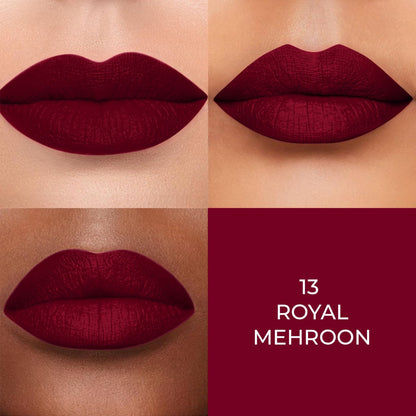 Colors Queen Lippie Stick Matte Lipstick - Royal Mehroon