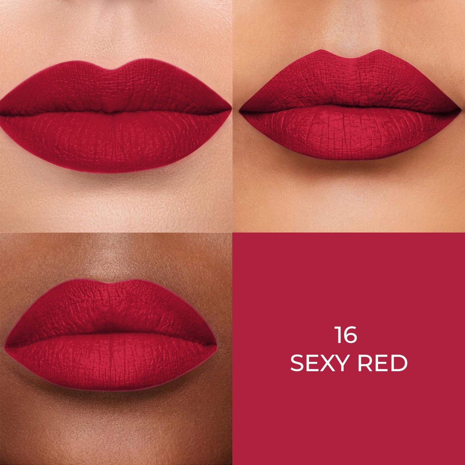Colors Queen Lippie Stick Matte Lipstick - Sexy Red