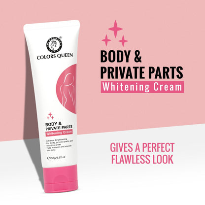 Colors Queen Body & Delicate Areas Whitening Cream