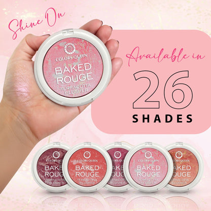 Colors Queen Baked Rouge Terracotta Blusher - 06