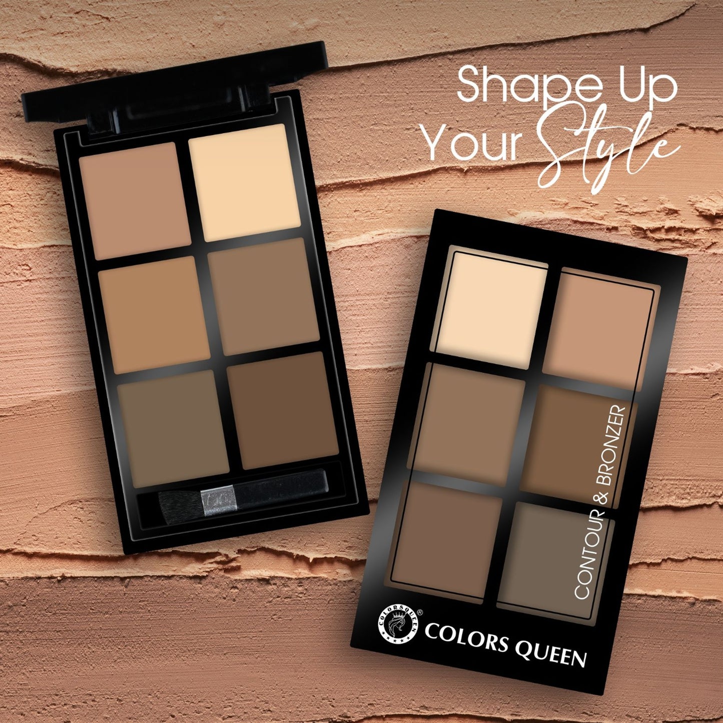 Colors Queen Contour & Bronzer Palette - 01