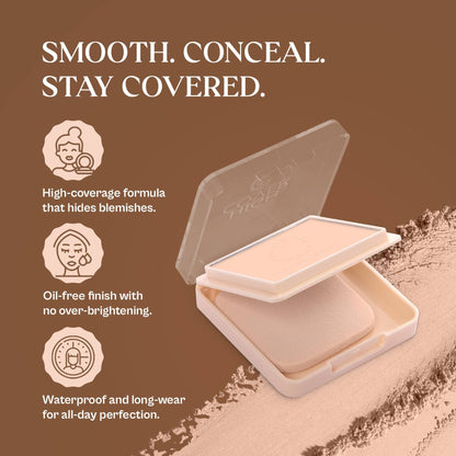 Colors Queen High Cover Compact Powder - Ivory