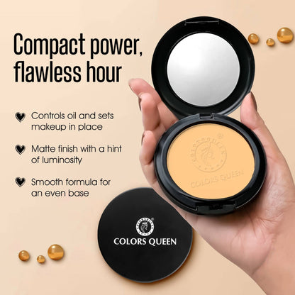 Colors Queen Luminous Silk Compact Powder - 7