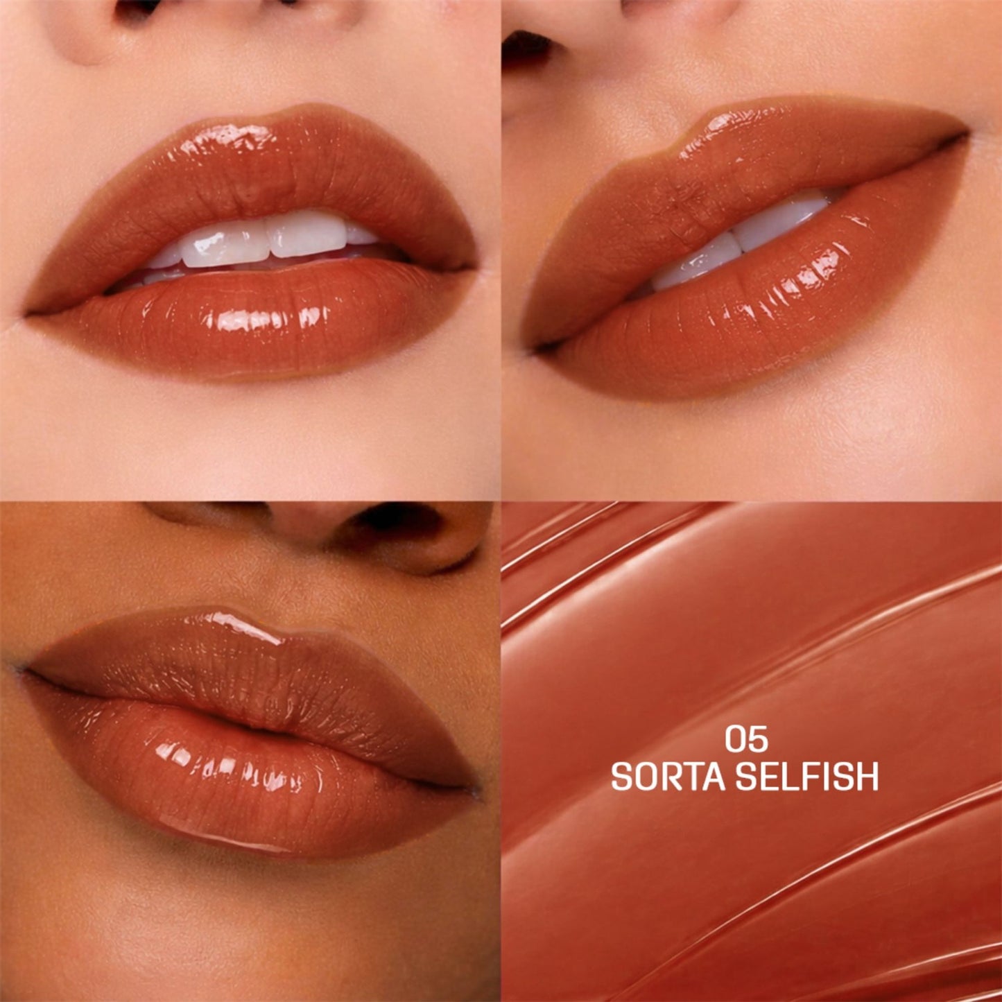 Colors Queen High Shine Gloss Stick enriched with Vitamin E & Squalane - Sorta Selfish