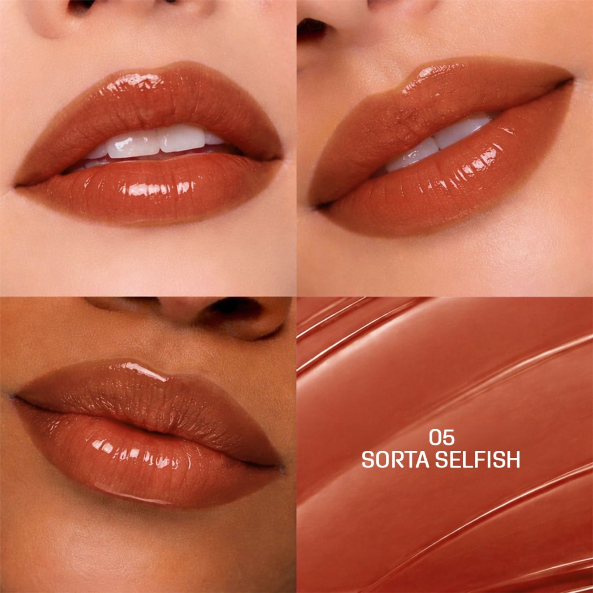 Colors Queen High Shine Gloss Stick enriched with Vitamin E & Squalane - Sorta Selfish