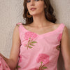 Dhiyona IE Women Floral Printed Regular Pure Cotton Kurta with Trousers