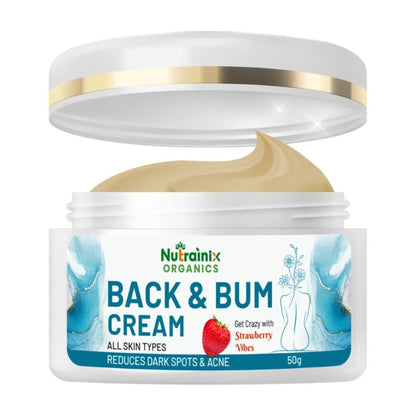 Nutrainix Organics Back & Bum Dark Spots Removal Cream