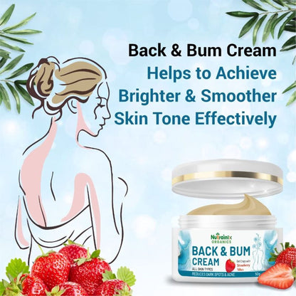 Nutrainix Organics Back & Bum Dark Spots Removal Cream