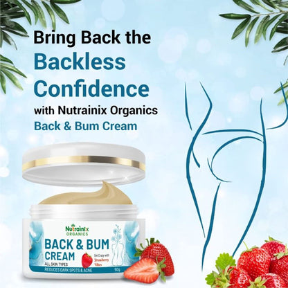 Nutrainix Organics Back & Bum Dark Spots Removal Cream