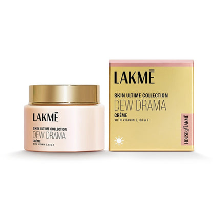 Lakme Dew Drama Gel Creme With With Vit E + Vit B + Vit F & Pro-Ceramides For Improved Skin Barrier
