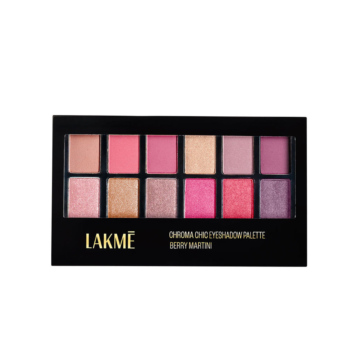 Lakme Glitterati Chroma Chic Eye Shadow Palette - Berry Martini