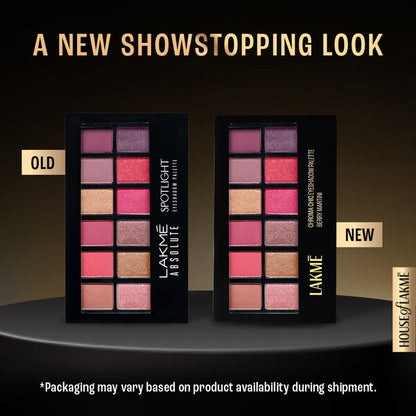 Lakme Glitterati Chroma Chic Eye Shadow Palette - Berry Martini