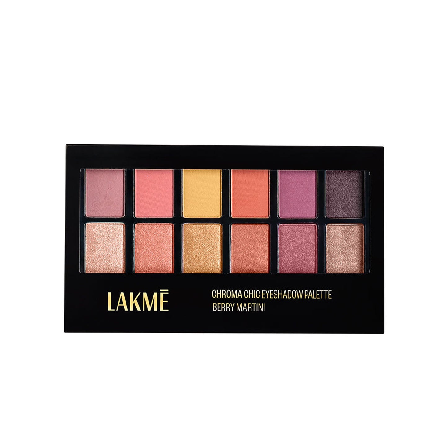 Lakme Glitterati Chroma Chic Eye Shadow Palette - Sundowner