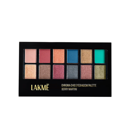 Lakme Glitterati Chroma Chic Eye Shadow Palette - Stilettos