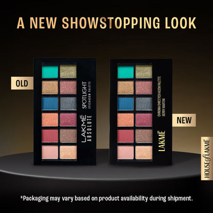Lakme Glitterati Chroma Chic Eye Shadow Palette - Stilettos