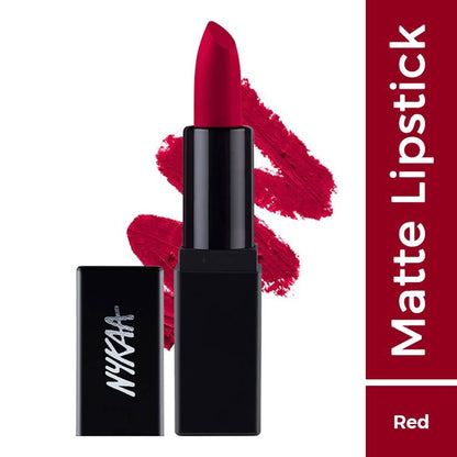 Nykaa Cosmetics So Matte! Mini Lipstick - 30 M Regal Ruby