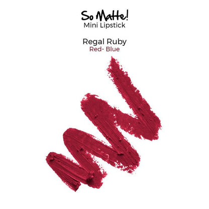 Nykaa Cosmetics So Matte! Mini Lipstick - 30 M Regal Ruby