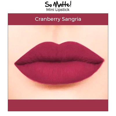 Nykaa Cosmetics So Matte! Mini Lipstick - 17 M Cranberry Sangria