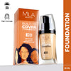 Mila Beauté Built To Cover Liquid Foundation With SPF 20 & Hyaluronic Acid - L04 Warm Ivory