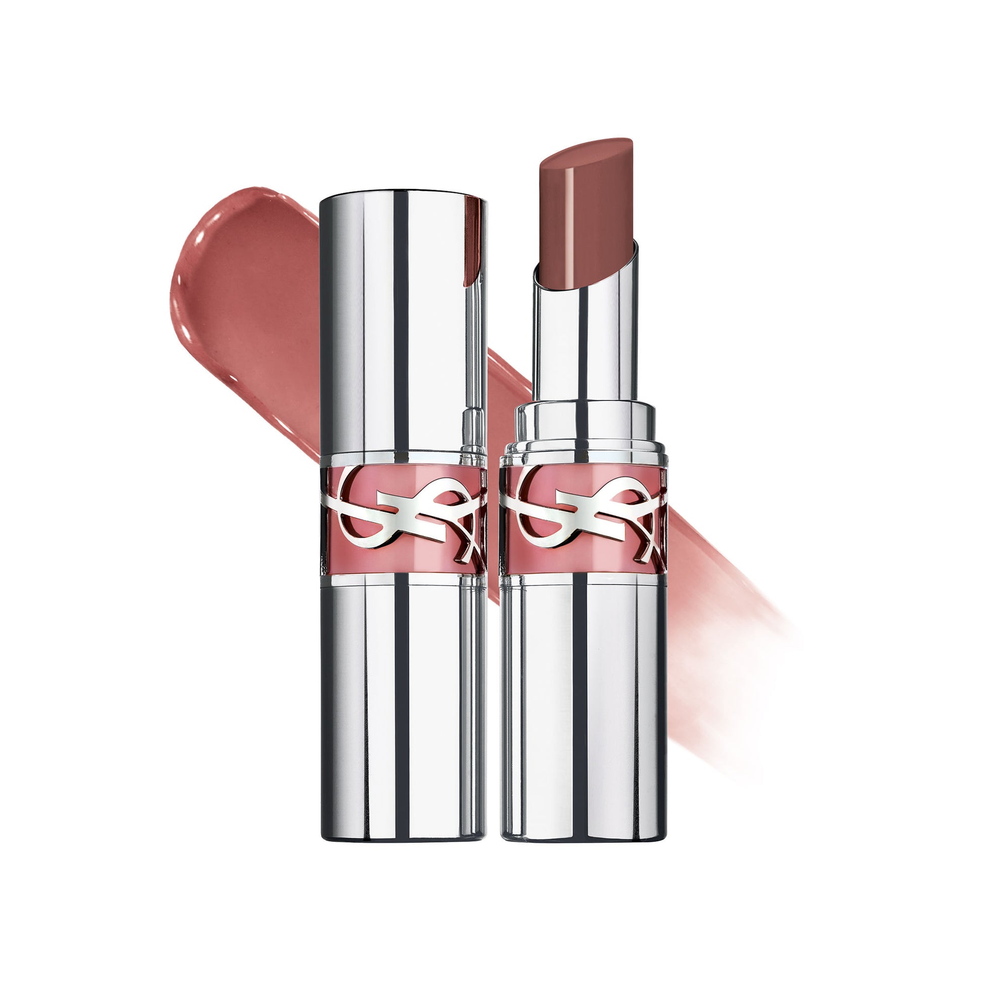 Yves Saint Laurent Loveshine High Shine Lipstick With 24H Hydration - 150 Nude Lingerie - 205 Nude Self