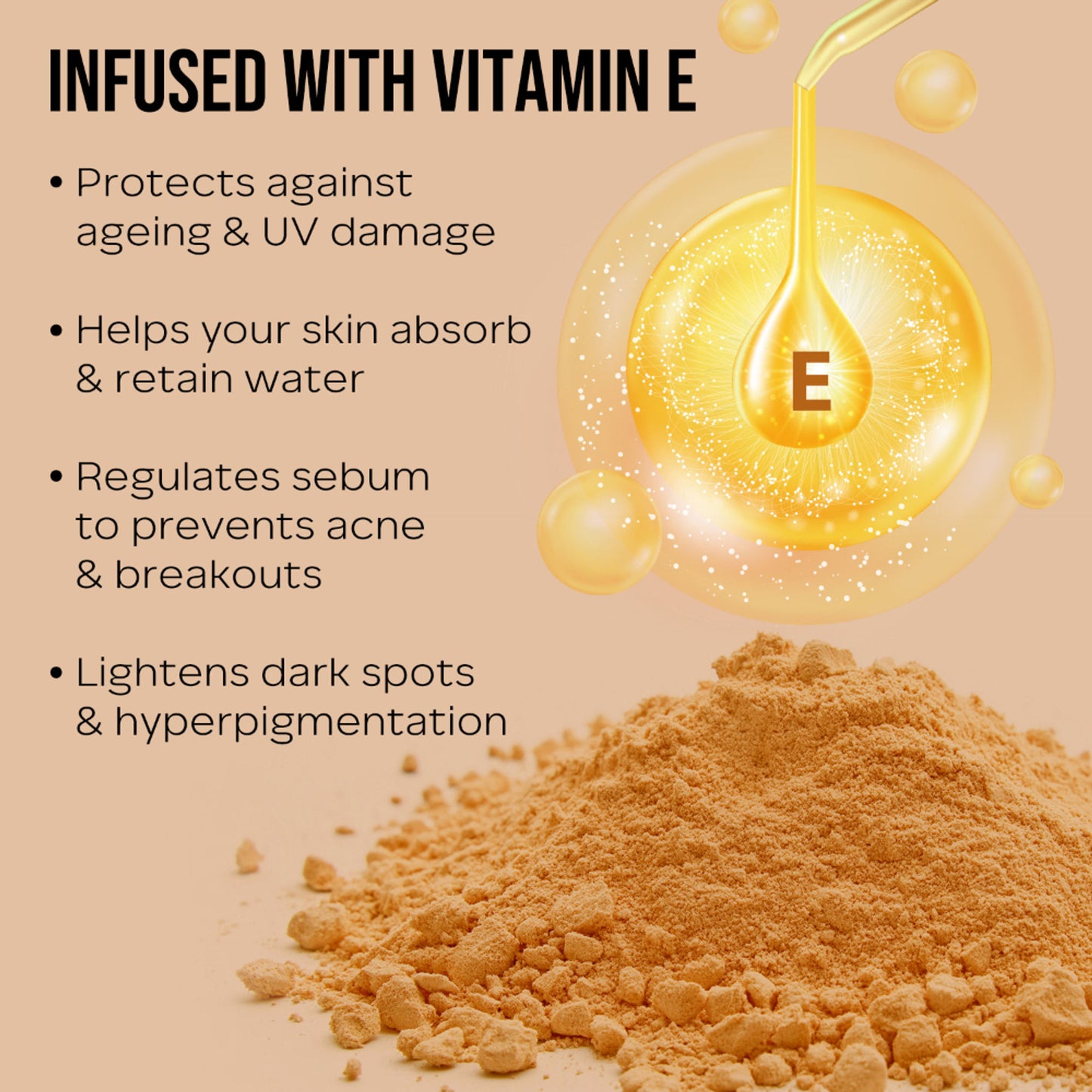 Faces Canada Weightless Stay Matte Compact SPF-20 Vitamin E & Shea Butter - Toffee 05