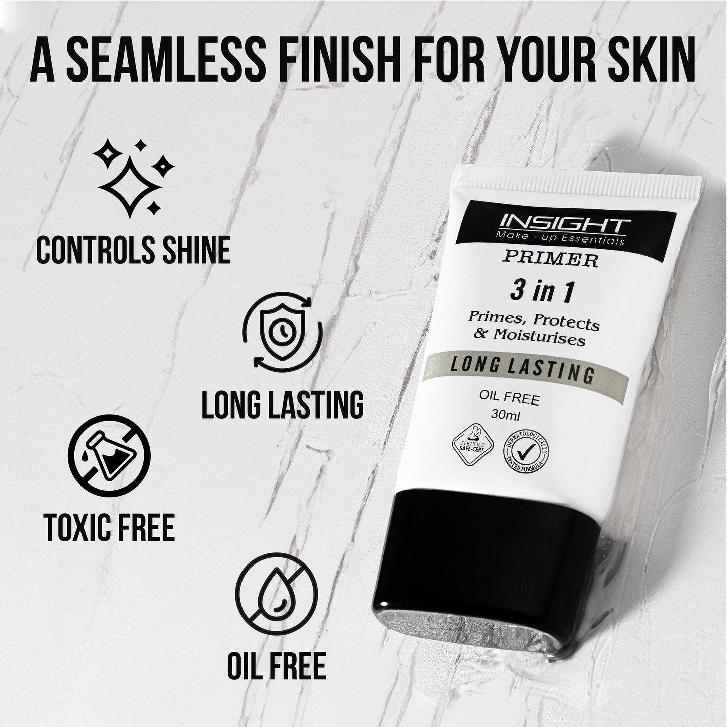Insight Cosmetics 3 In 1 Long Lasting Primer
