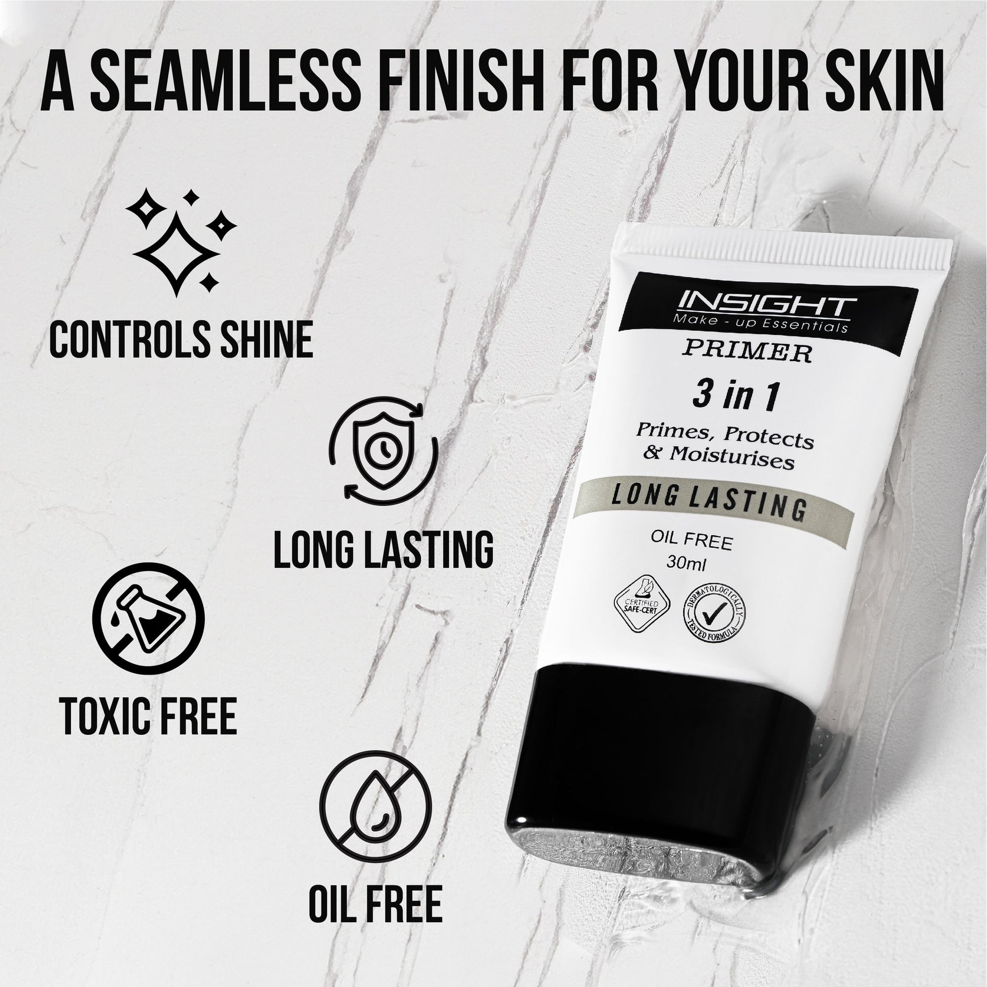 Insight Cosmetics 3 In 1 Long Lasting Primer
