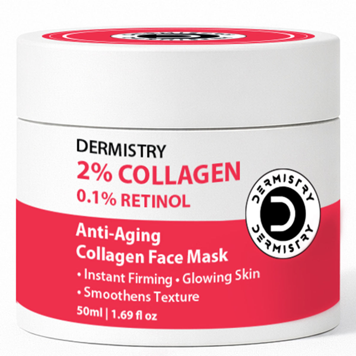 DERMISTRY Anti Aging Retinol Collagen Boost Face Pack Mask Instant Tightening Firming Glowing Skin