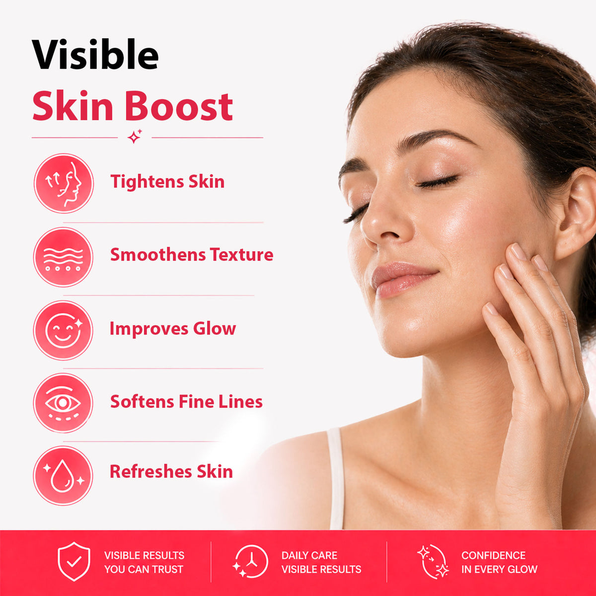 DERMISTRY Anti Aging Retinol Collagen Boost Face Pack Mask Instant Tightening Firming Glowing Skin