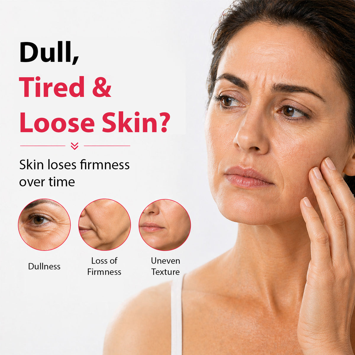 DERMISTRY Anti Aging Retinol Collagen Boost Face Pack Mask Instant Tightening Firming Glowing Skin