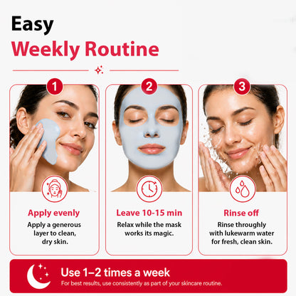 DERMISTRY Anti Aging Retinol Collagen Boost Face Pack Mask Instant Tightening Firming Glowing Skin