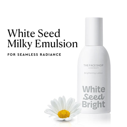 The Face Shop White Seed Brightening Lotion - Korean Moisturizer With Niacinamide for Even Skin Tone