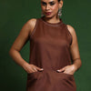 Dhiyona VA Women's Regular Thread Work Kurta with Trousers