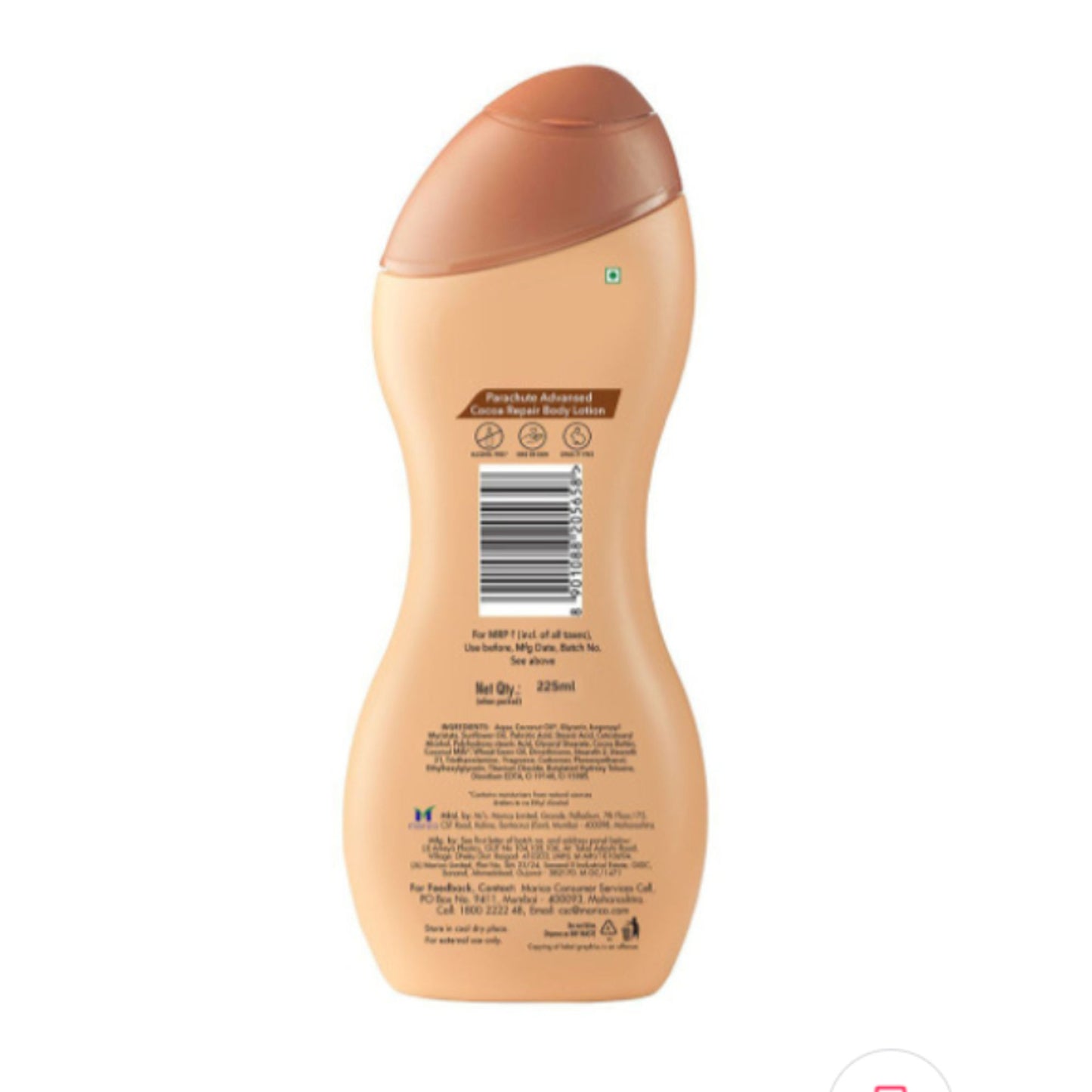 Parachute Advansed Cocoa Repair Body Lotion , Intense Moisture