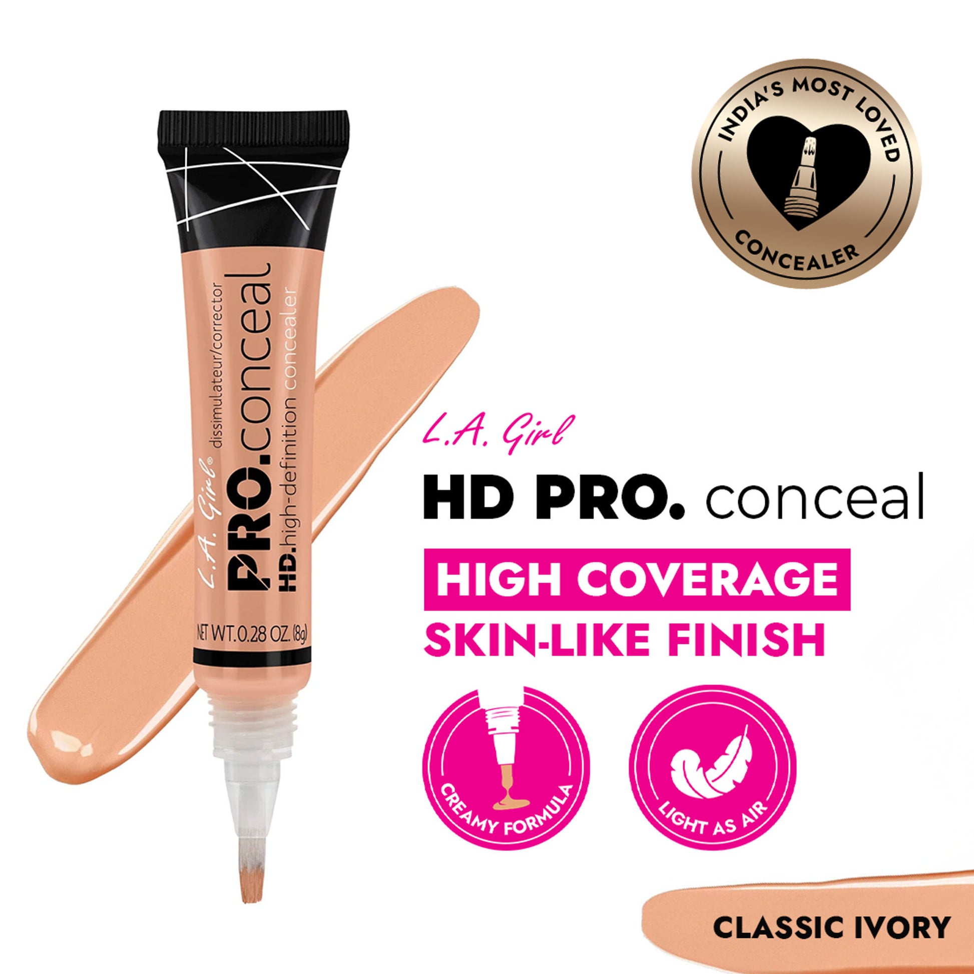 L.A Girl HD Pro Conceal - Classic Ivory