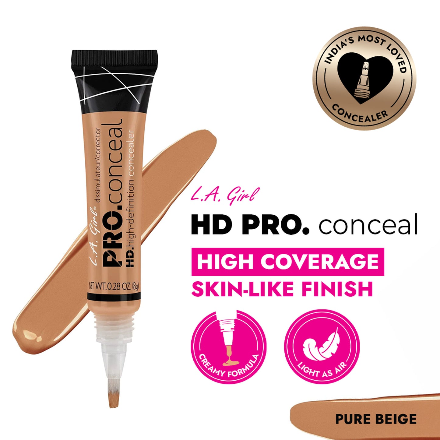 L.A Girl HD Pro Conceal - Pure Beige