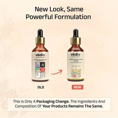 Vedix Nuyantra Pro Hair Growth Serum With Dandruff Care Neem + Tulsi + Bhringraj