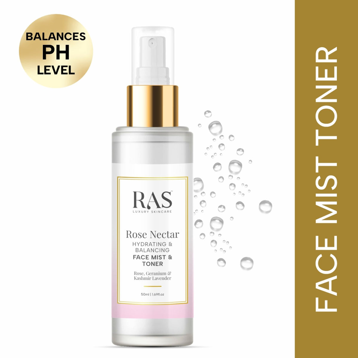 RAS Luxury Oils Rose Nectar Face & Body Spritz