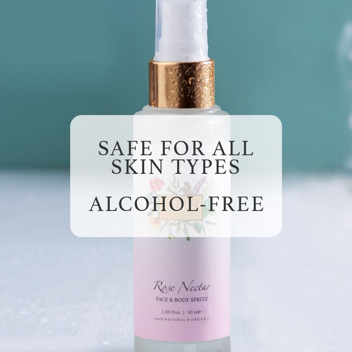 RAS Luxury Oils Rose Nectar Face & Body Spritz