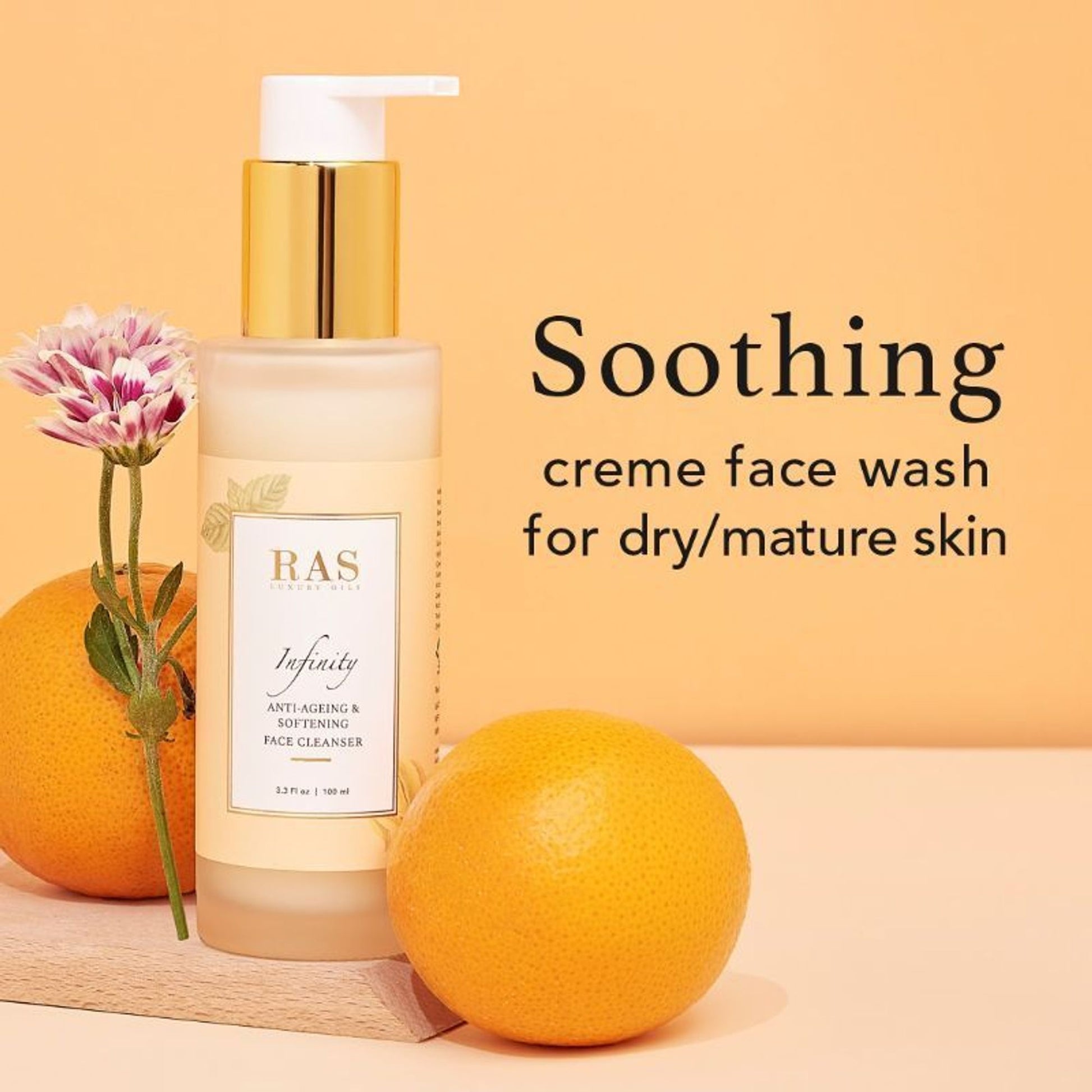 RAS Luxury Oils Infinity Anti Ageing Creme Face Wash Cleanser