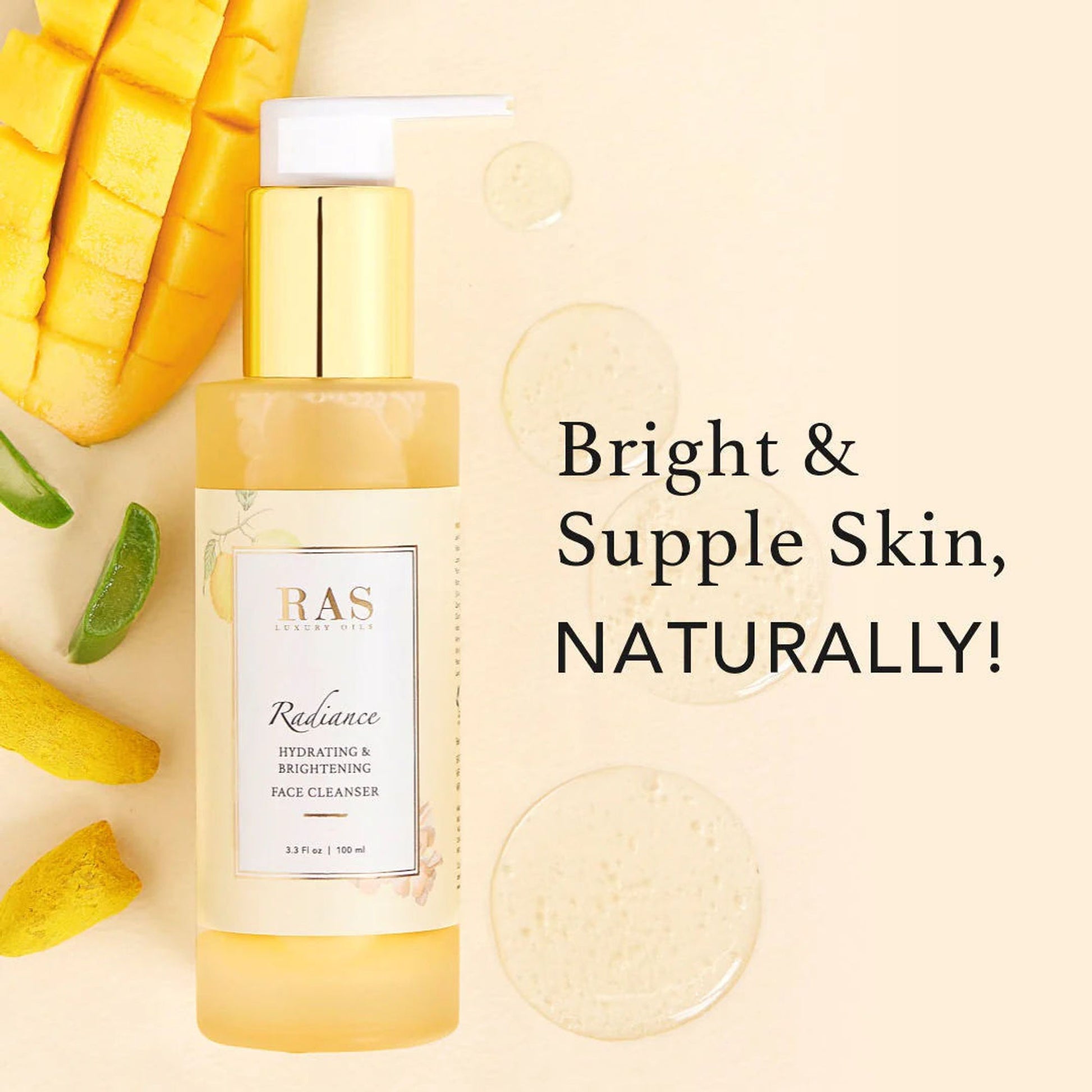 RAS Luxury Oils Radiance Hydrating & Brigtening Face Cleanser