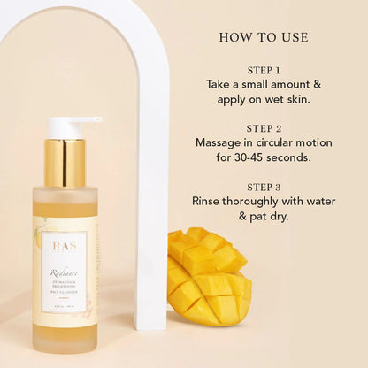 RAS Luxury Oils Radiance Hydrating & Brigtening Face Cleanser