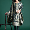 Dhiyona IE Ethnic Motifs Jacquard Zari Kurta With Trousers & Dupatta
