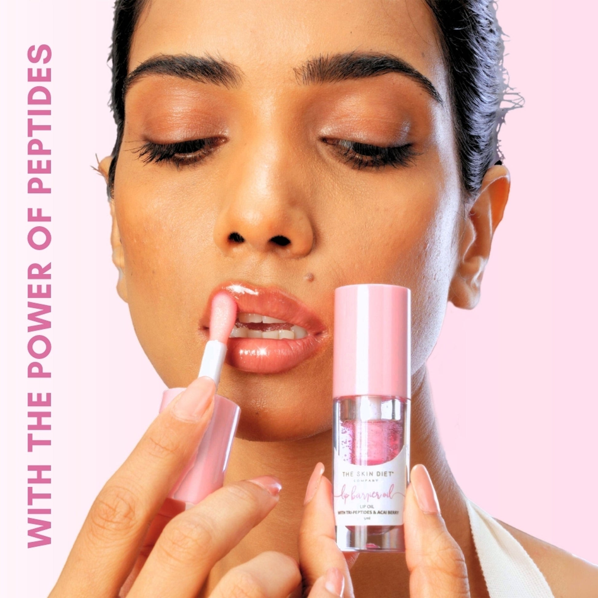 The Skin Diet Company Glossy Lip Barrier Oil To Repair & Protect Dry & Pigmented Lips