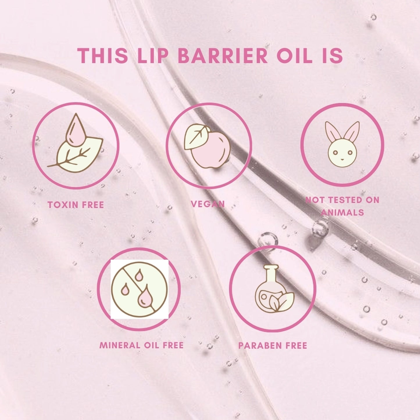 The Skin Diet Company Glossy Lip Barrier Oil To Repair & Protect Dry & Pigmented Lips