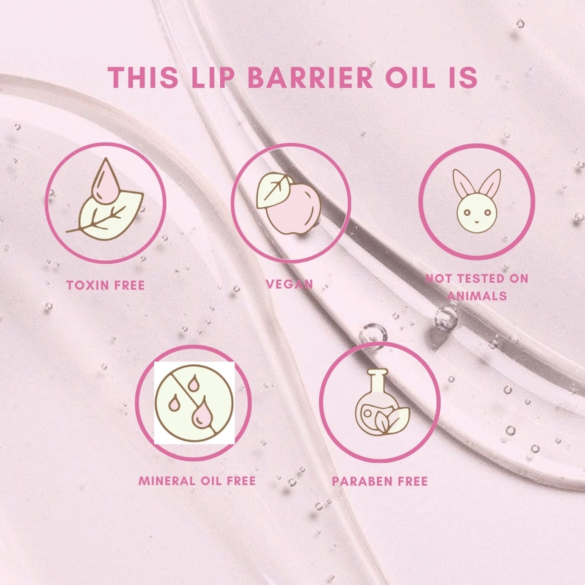 The Skin Diet Company Glossy Lip Barrier Oil To Repair & Protect Dry & Pigmented Lips